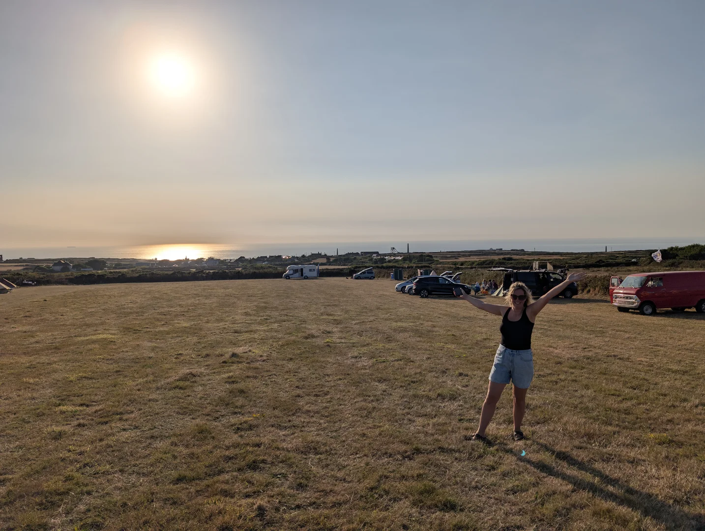 Pure Atlantic energy on the campsite
